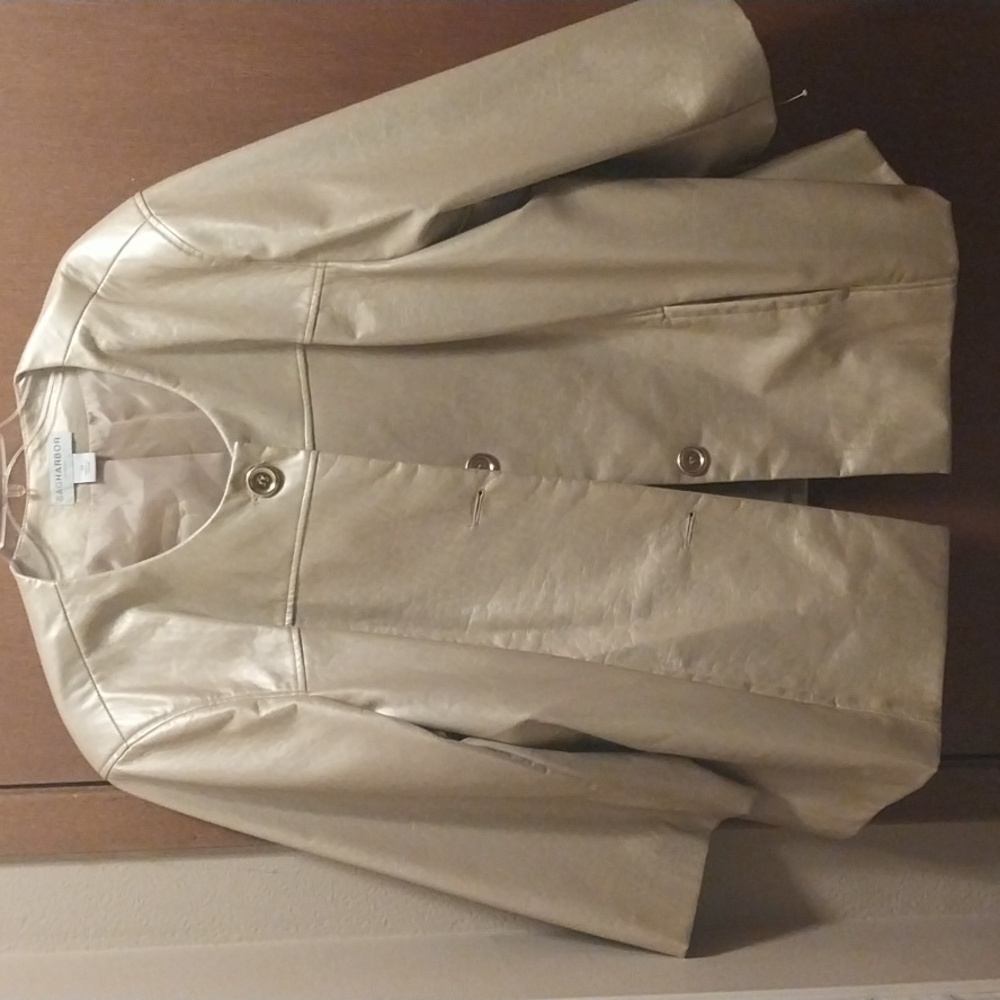 Dag Harbor Faux leather jacket